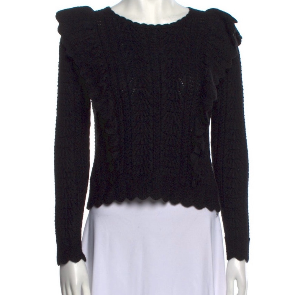 Elegant Black Women's Sweater